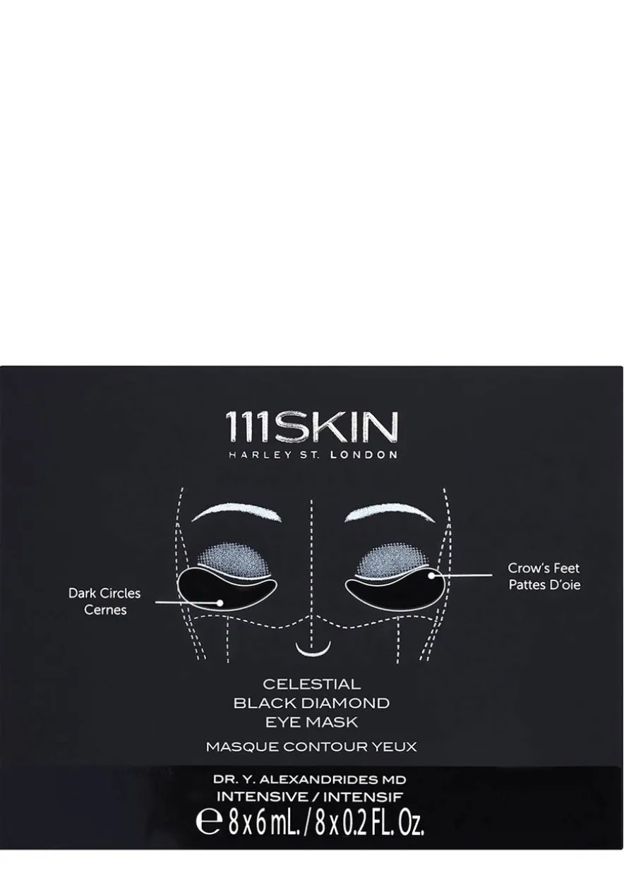 Celestial Black Diamond Eye Mask Box - Pack of 8