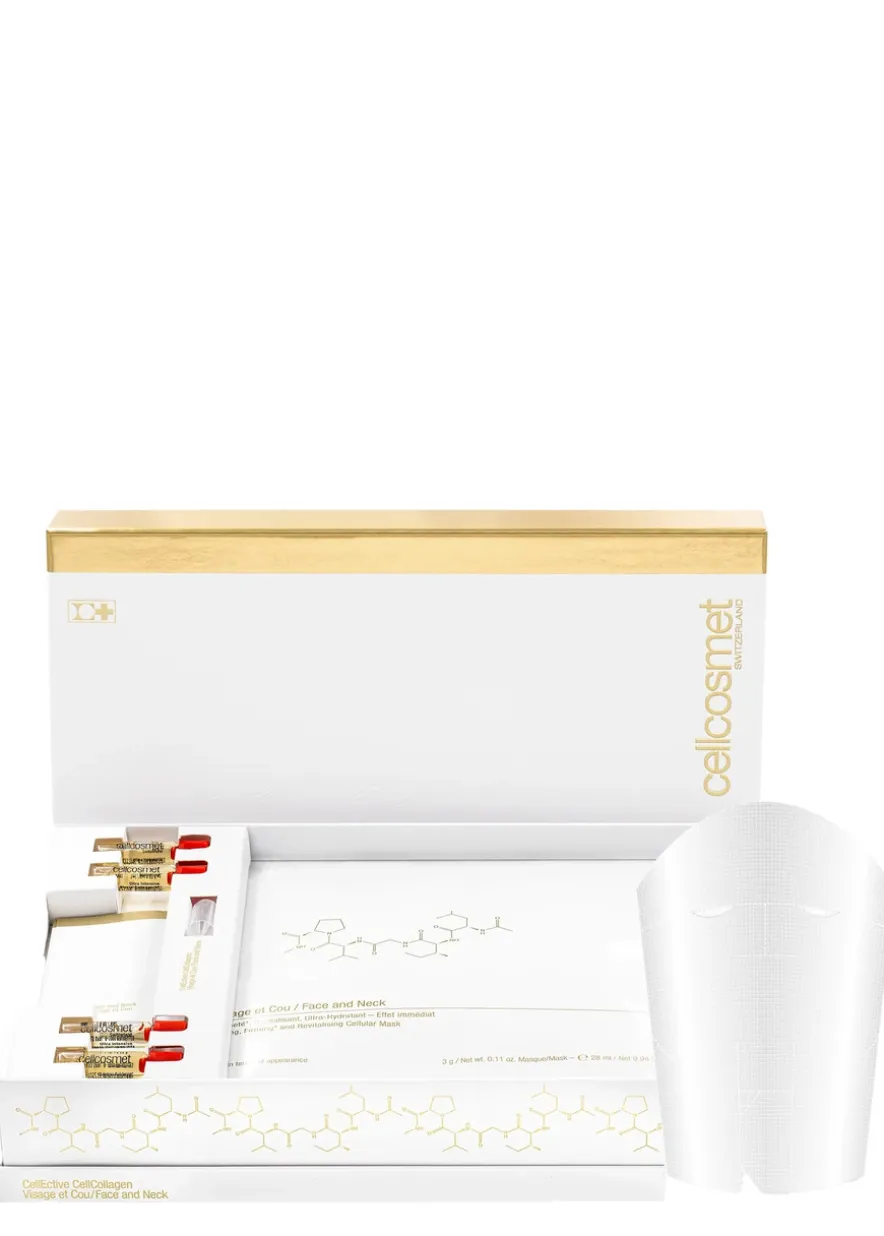 CellCollagen Face and Neck 4 masks / serum 28ml