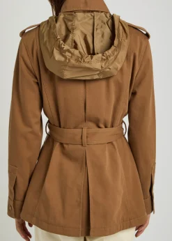 Centaurea belted twill jacket