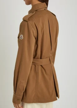 Centaurea belted twill jacket