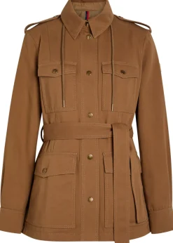 Centaurea belted twill jacket