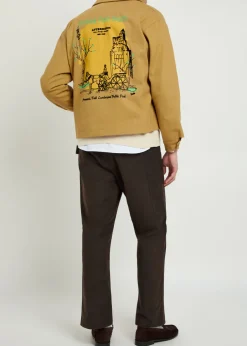 Central Park printed twill jacket