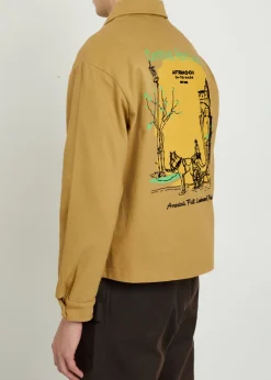 Central Park printed twill jacket
