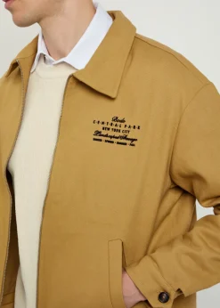 Central Park printed twill jacket