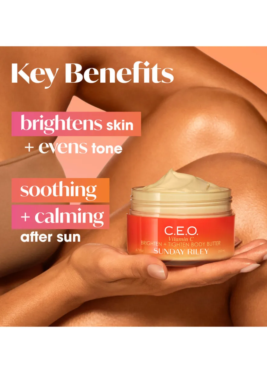 C.E.O. Vitamin C Brighten + Tighten Body Butter 200ml
