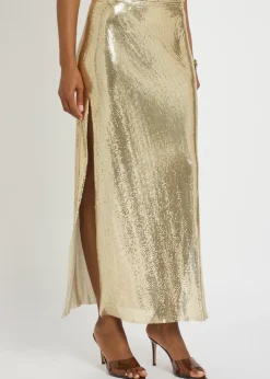 Chainmail maxi skirt