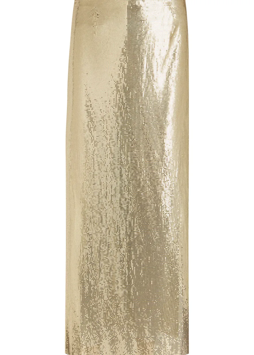 Chainmail maxi skirt