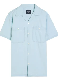 Chambray cotton shirt