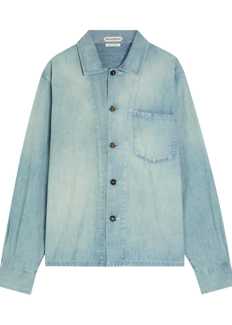 Chambray denim shirt