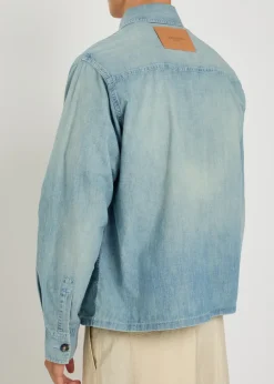 Chambray denim shirt