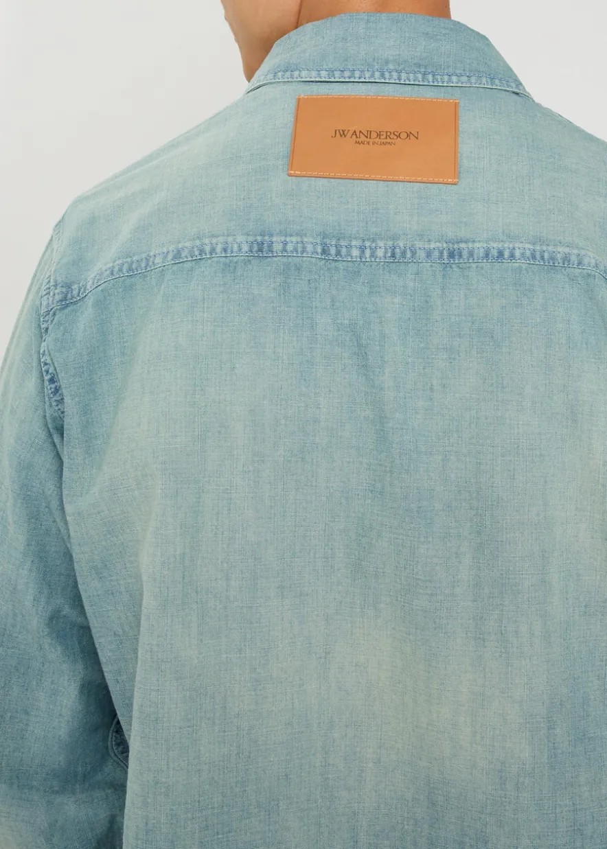 Chambray denim shirt