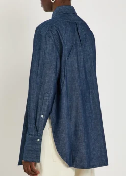 Chambray denim shirt