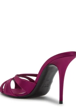 Chandelle 95 satin mules