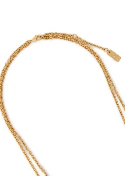 Charm-embellished necklace