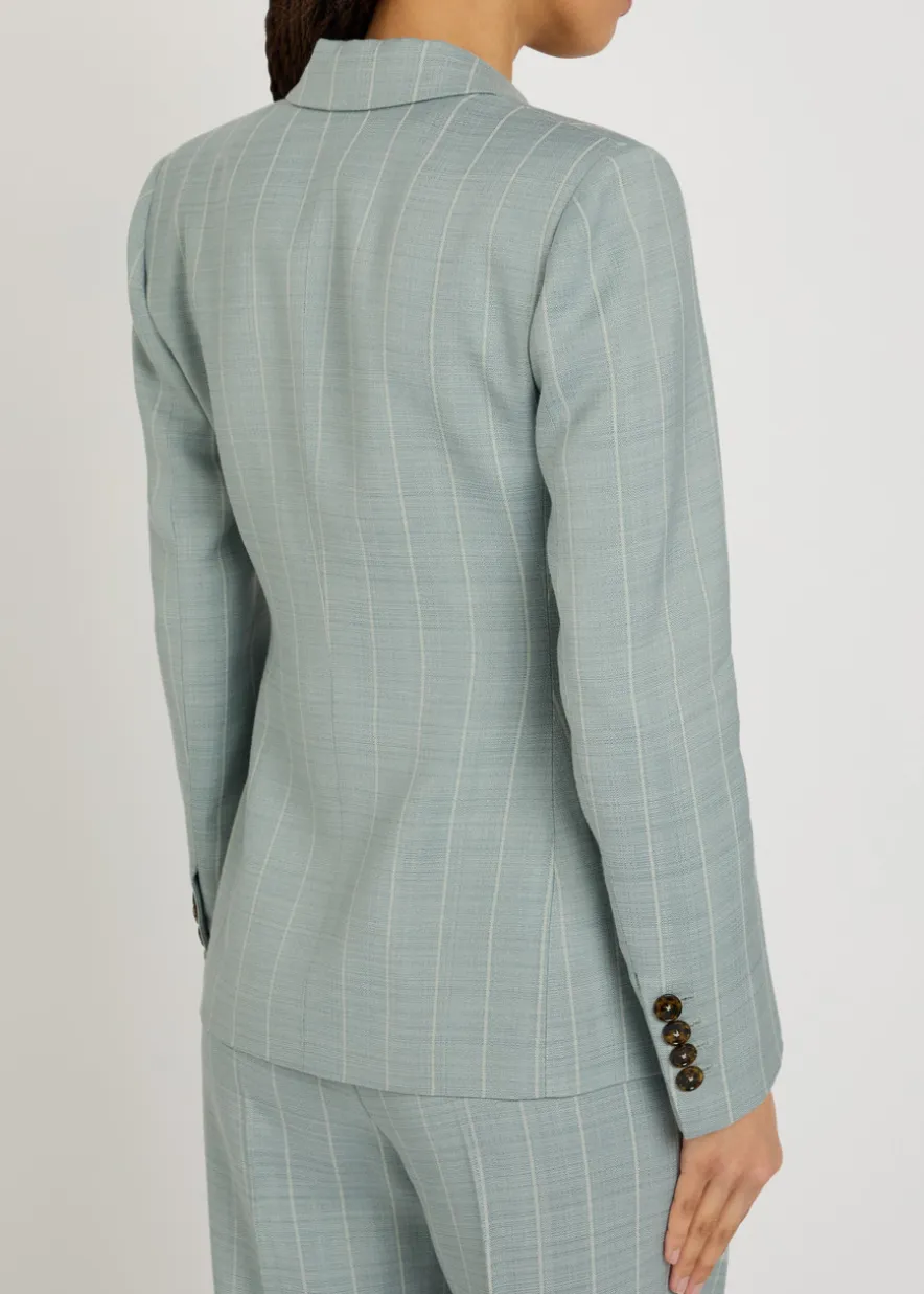 Charmer striped woven blazer