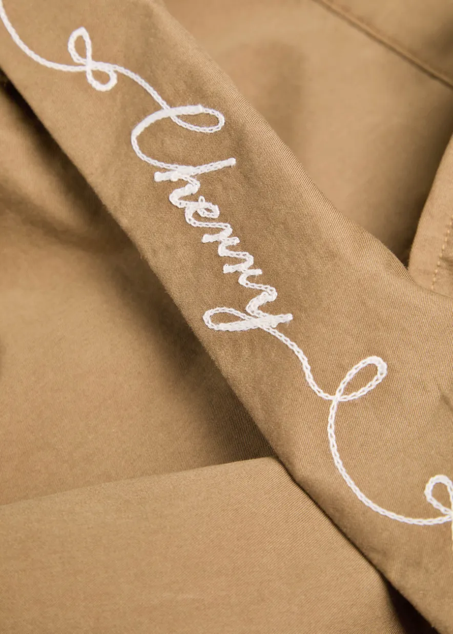 Charro embroidered cotton jacket