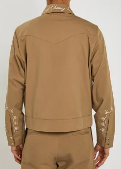 Charro embroidered cotton jacket