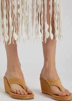 Charys suede wedges