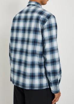 Checked cotton shirt