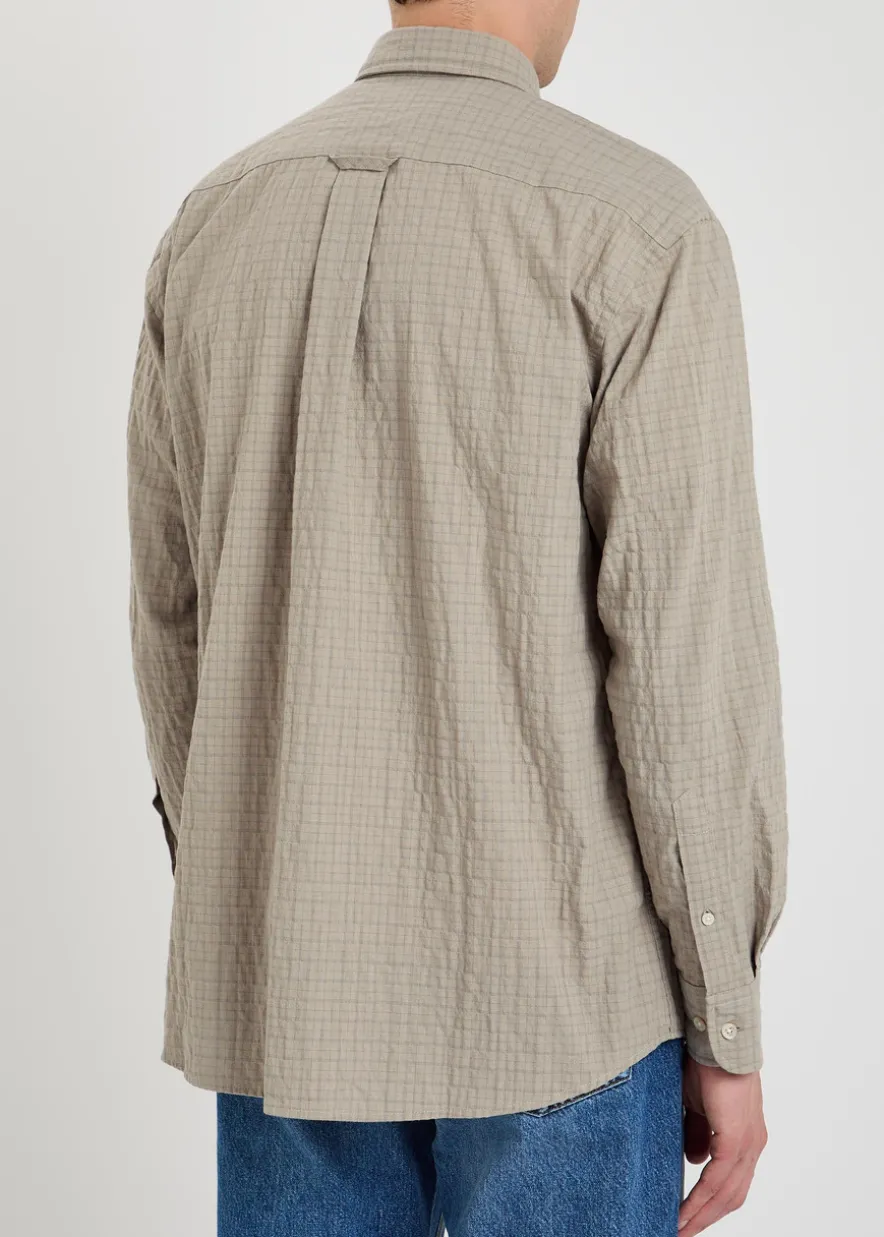 Checked cotton shirt