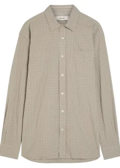Checked cotton shirt