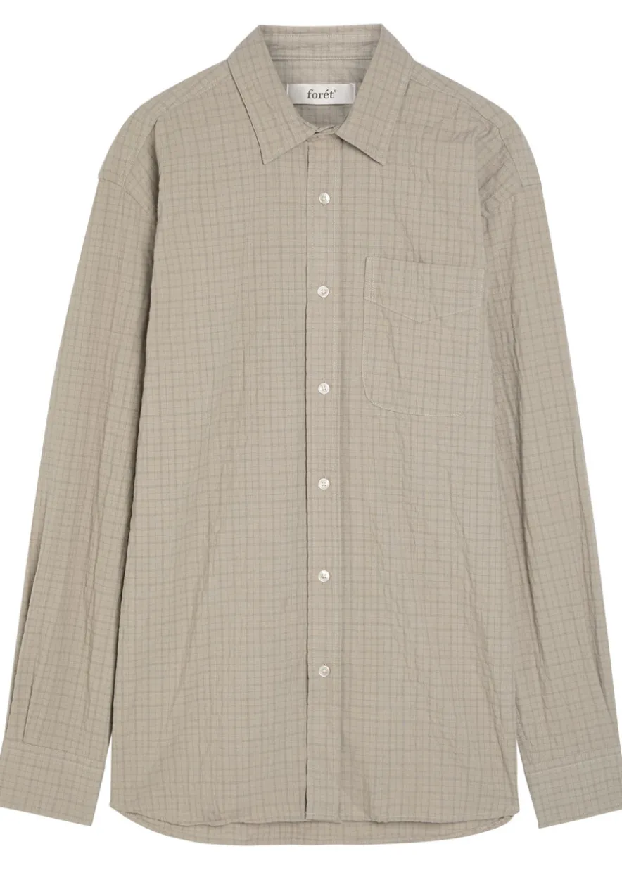 Checked cotton shirt