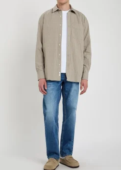 Checked cotton shirt