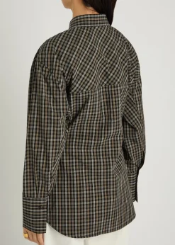 Checked cotton shirt