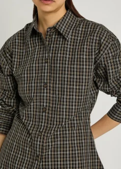 Checked cotton shirt