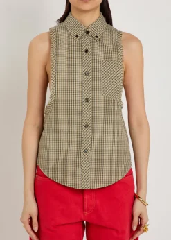 Checked cotton shirt