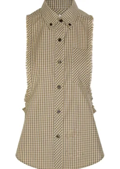 Checked cotton shirt