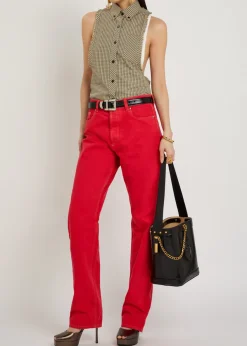 Checked cotton shirt