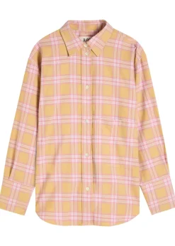 Checked flannel overshirt