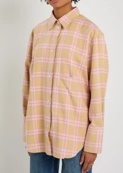 Checked flannel overshirt