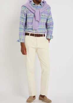 Checked flannel shirt