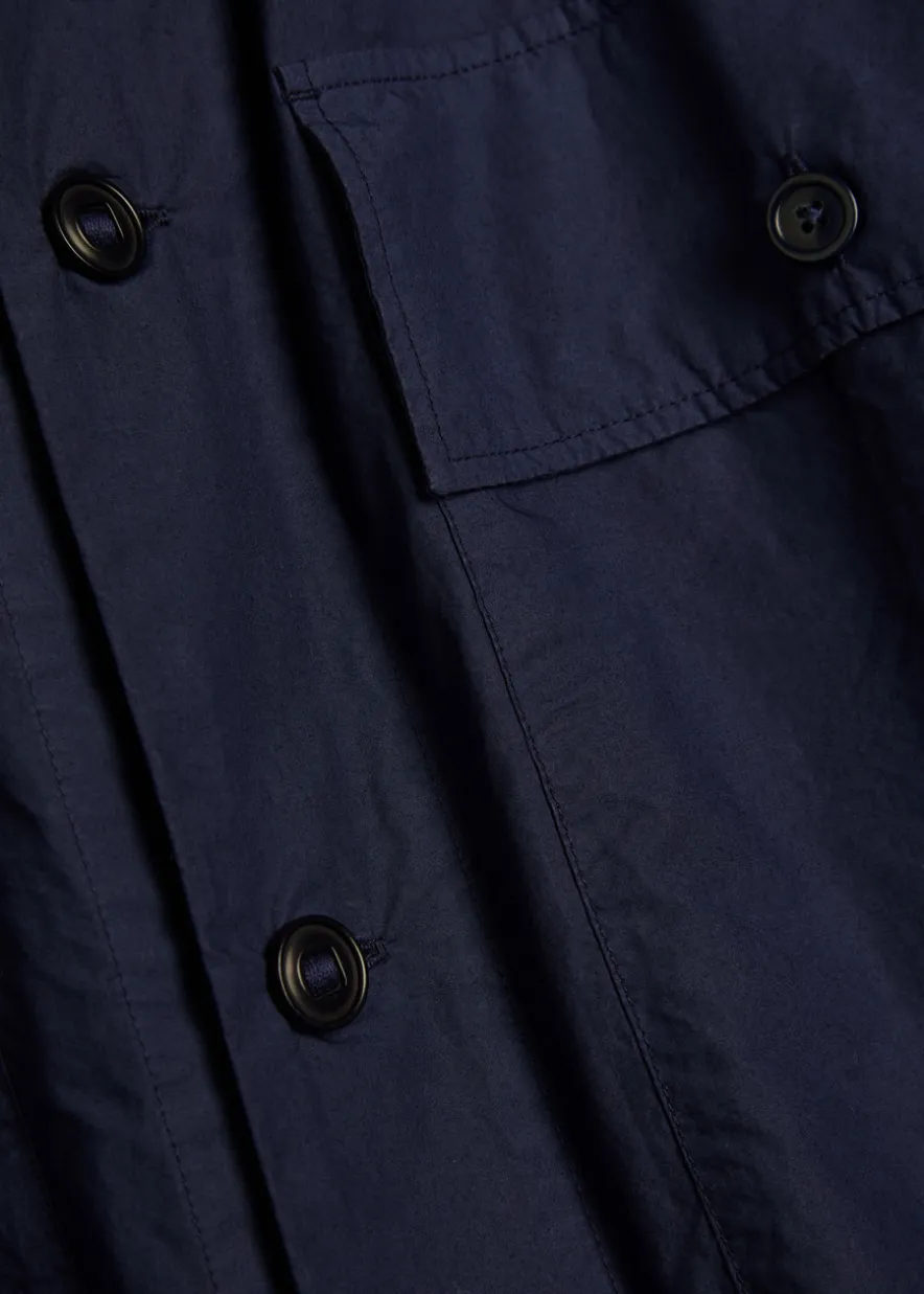 Chest patch pocket cotton shirt
