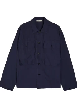 Chest patch pocket cotton shirt