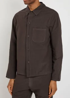 Chest pocket cotton shirt