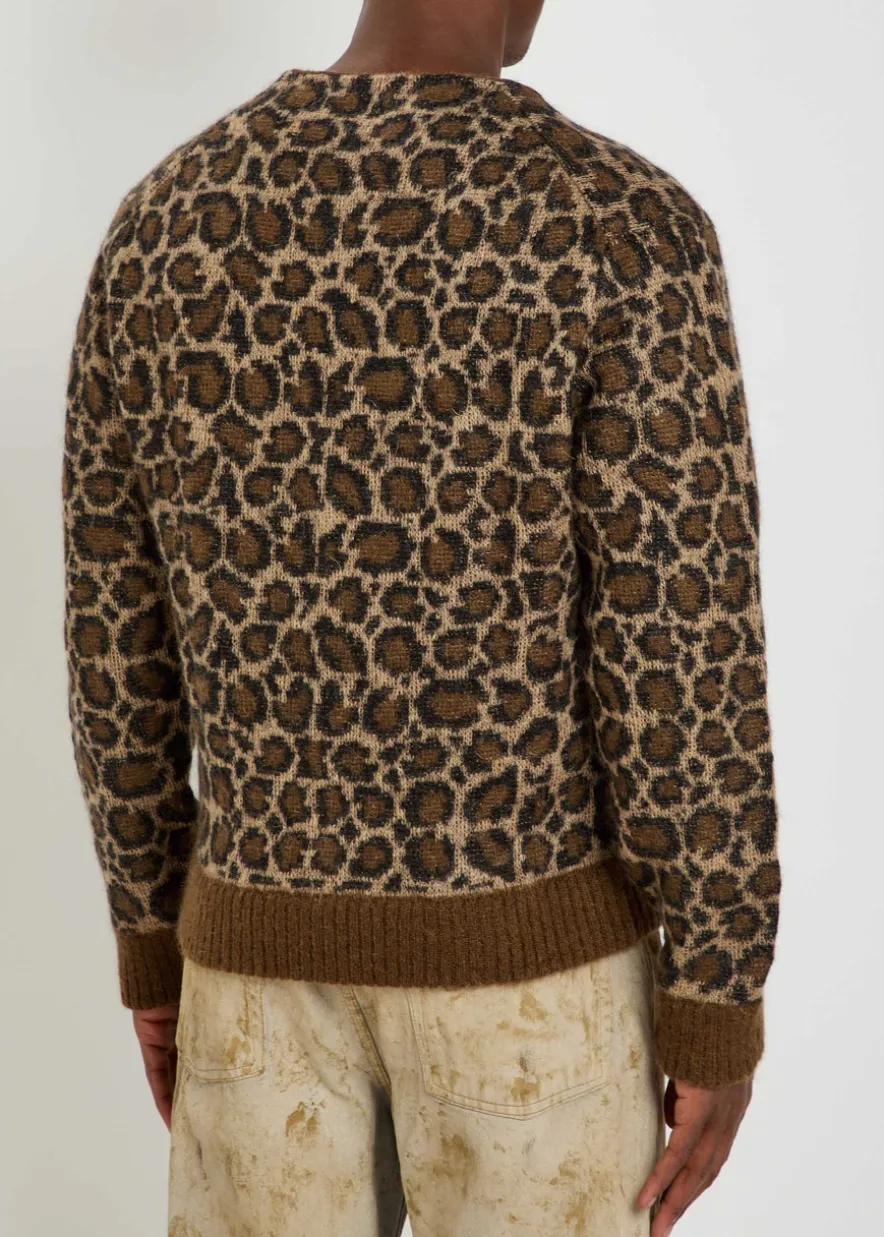 Chevy intarsia mohair-blend cardigan