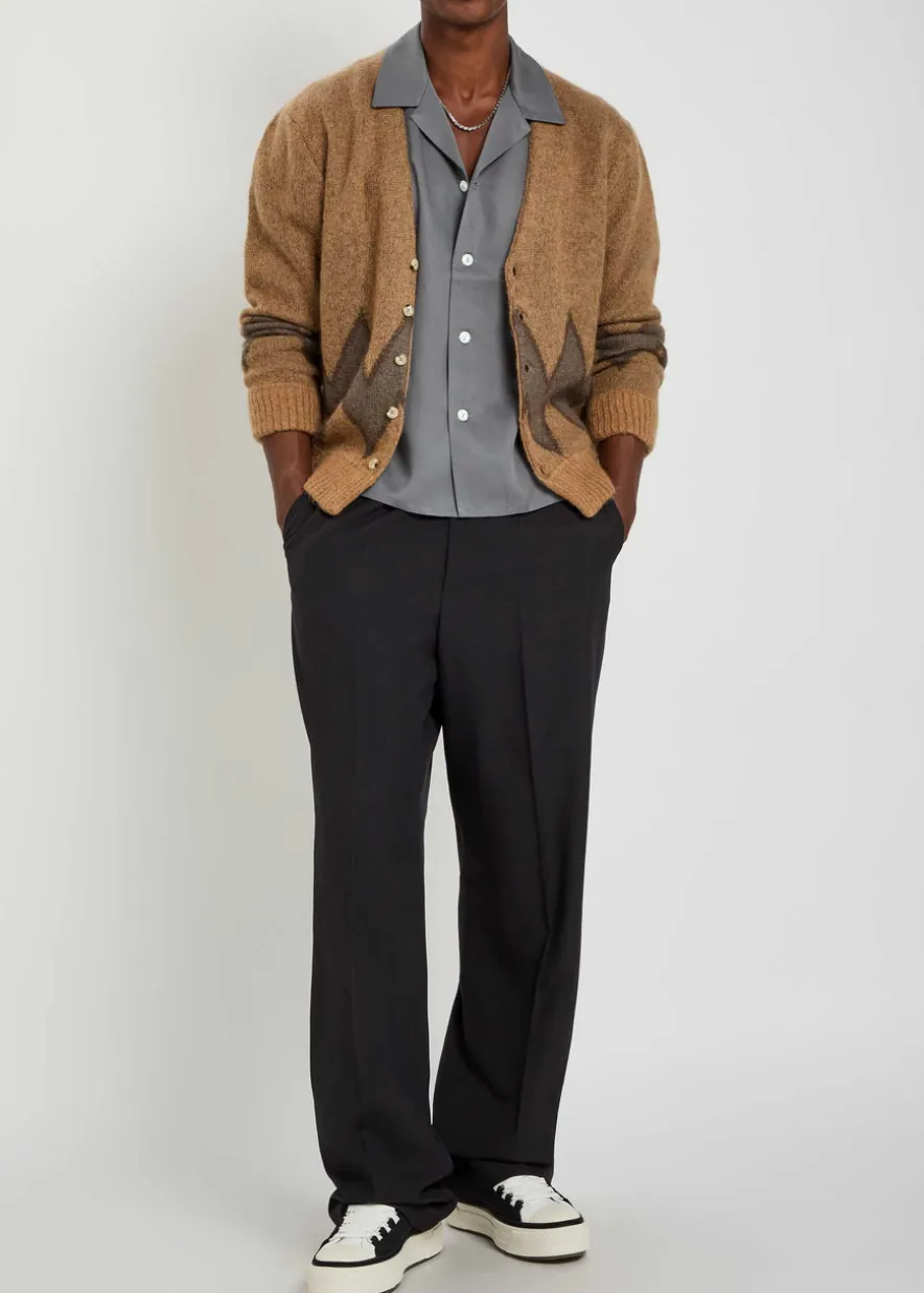 Chevy intarsia mohair-blend cardigan