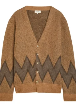 Chevy intarsia mohair-blend cardigan