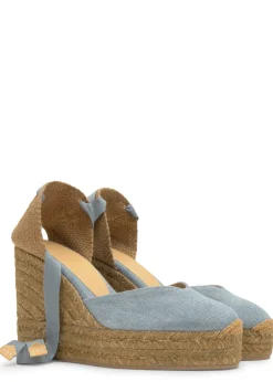 Chiara canvas platform espadrilles