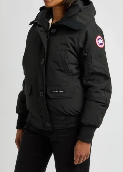 Chilliwack hooded shell bomber jacket