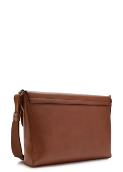 Chiltern grained leather cross-body messenger bag