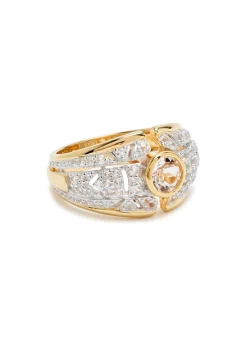Chloe 18kt gold-vermeil ring