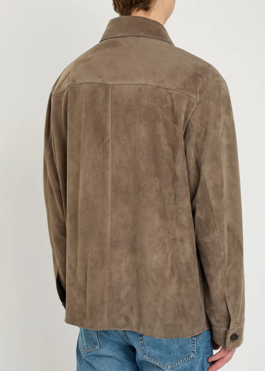 Chore suede overshirt