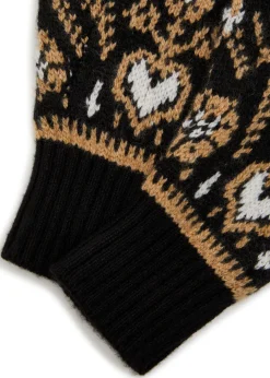 Christel Fair Isle cashmere mittens