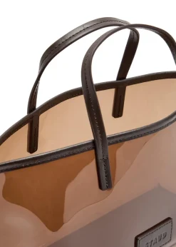 Christos mini leather and PVC tote