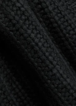 Chunky ribbed-knit cashmere vest