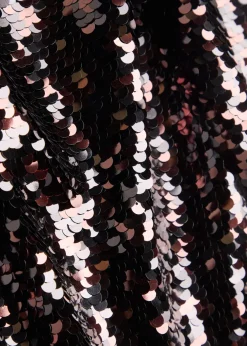 Ciara sequin-embellished mesh midi skirt